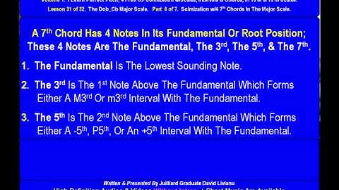Part 6a. LESSON 31 of 32, The Dob_Cb Major Scale. THEORY presented by Jacob & Jessica LIVIANU