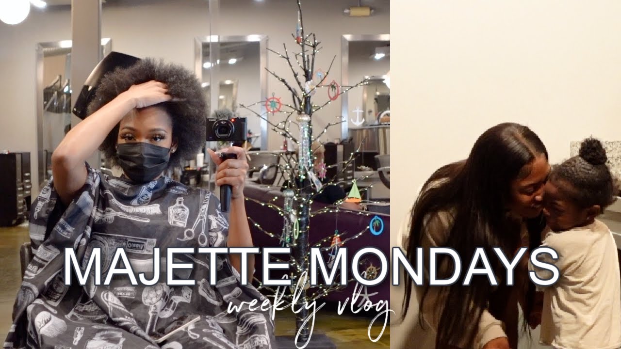 подравниваю волосы, беседую с высшим «Я» и день матери | MAJETTE MONDAYS