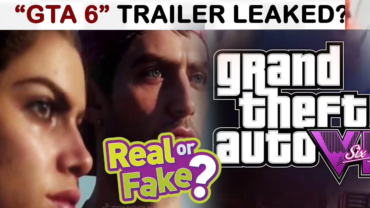 GTA 6 Trailer Leak Video - TRUE or FAKE? 