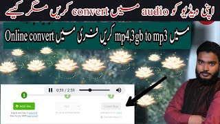 how to online convert video file to audio & 3gp,mp3 file | soft information screenshot 1