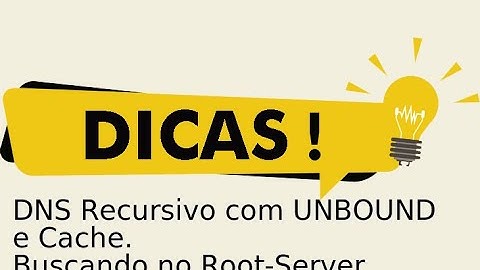 DNS com UNBOUND e Painel Administrativo.