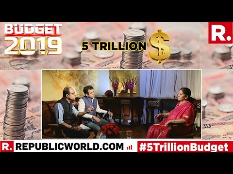 WATCH: Finance Minister Nirmala Sitharaman Speaks Exclusively To Republic TV On #5TrillionBudget