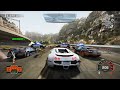 Bugatti Veyron Lamborghini VS Cops Gumpert Apollo Interceptor NFS Hot Pursuit Remastered 