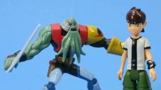 Ben 10 Ultimate Alien UA Toys Vilgax and Classic Ben Tennyson Figures and Comic Review Unboxing