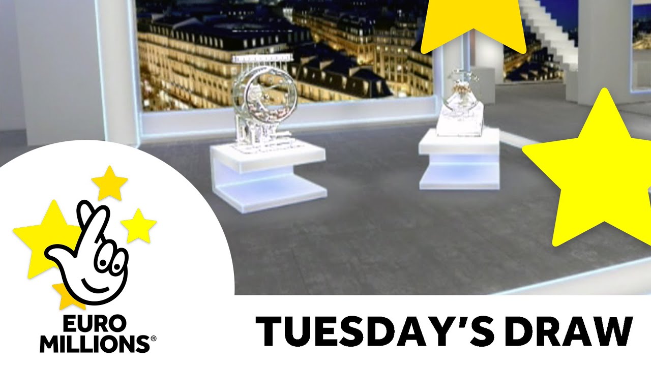The National Lottery ‘EuroMillions’ draw results from Tuesday 19th July 2016