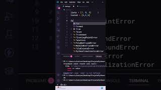 SOMAR LISTAS no Python SEM usar a função sum()! 🐍 #shorts