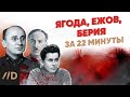 Ягода Ежов Берия за 22 минуты