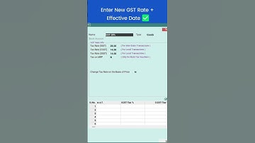GST Rate Change? ⚡ Update Item Master Instantly in BUSY | Fastest Way to Stay GST-Compliant