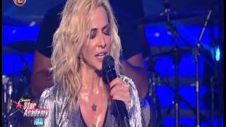 Η Áννα Βíσση τραγουδα live ΨΕΥΤΙΚΑ στο Super Star Academy
