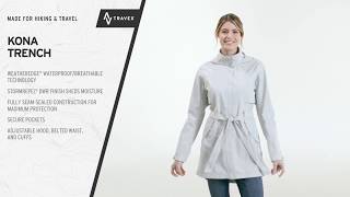 Eddie Bauer Travex Women's Kona Trench 
