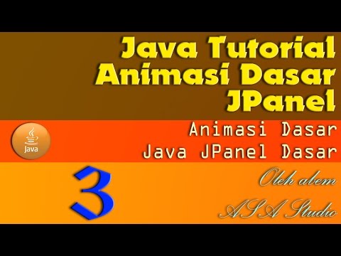 Java Tutorial Animasi Dasar JPanel [03] Pembatasan Animasi 1