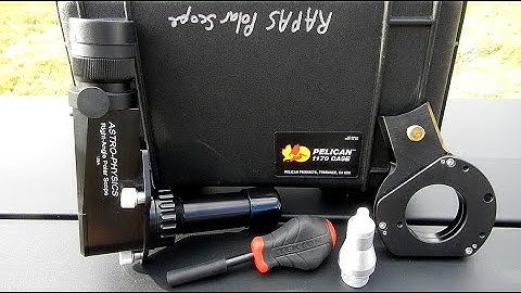 Case for the Astro-Physics Right-Angle Polar Alignment Scope (RAPAS)