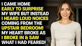 I Came Home Early to Surprise My Wife—What I Heard Upstairs Shattered Everything