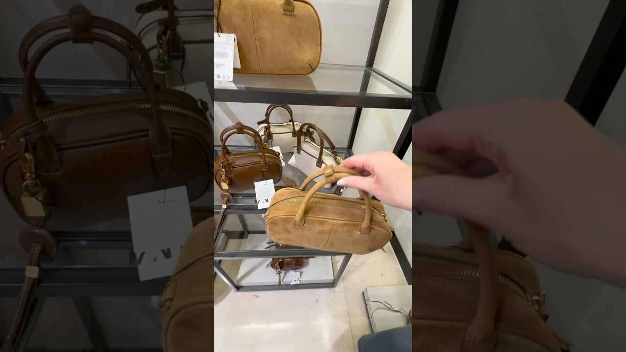 Сумки из кожи за копейки. Шопинг в Zara. 