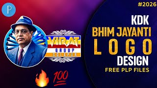 Download lagu Bhim Jayanti 2026 Special Logo Design | Bhim jayanti logo editing | 2026 banner editing
