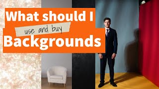 What are the Best Backgrounds for Portraits to use and buy