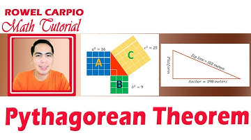 PYTHAGOREAN THEOREM ǀ ROWEL CARPIO MATH TUTORIAL
