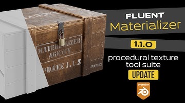 Materializer 1.1 update - Procedural texture addon - Trailer