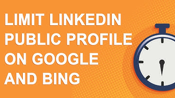 How to limit your LinkedIn public profile on Google and Bing with the LinkedIn iPhone app (2022)