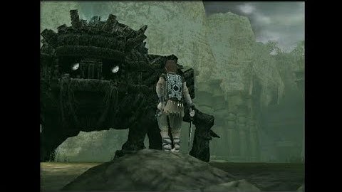 Cerberus watches you closely - Shadow of the Colossus
