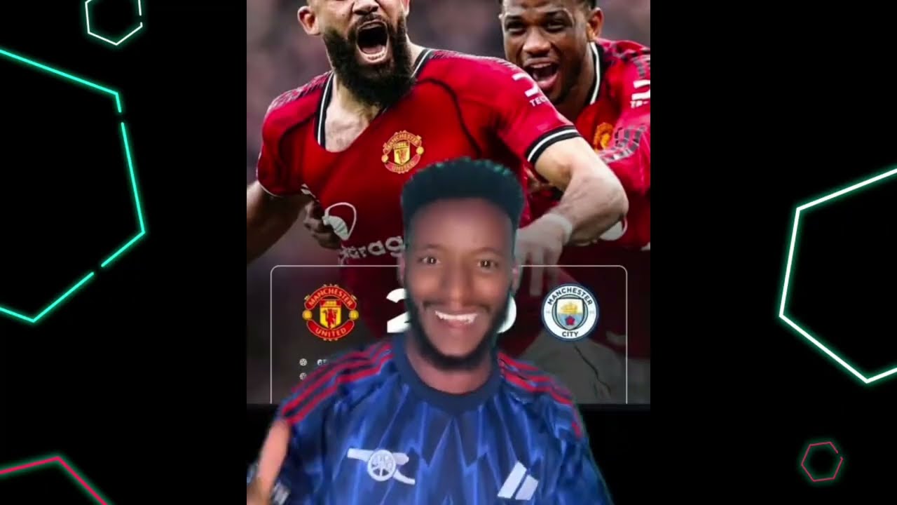 🔴ማንቺስተር ዩናይትድ 2-0 ማንቺስተር ሲቲ  ቲክቶከሮቹ ምን አሉ? #arsenal #habesha #football #嗡嗡嗡 