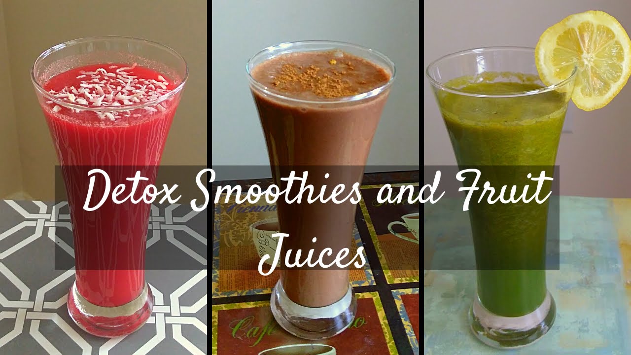 59. 5 min Detox Smoothies and Fruit Juices | തടി കുറക്കാനും ആരോഗ്യം നിലനിർത്താനും 3 അടിപൊളി ജ്യൂസ് | Aswathi