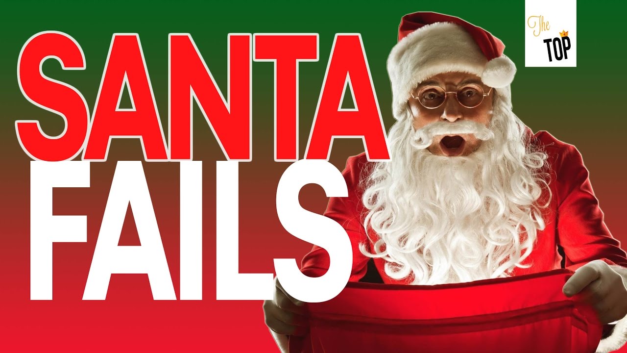 THE TOP 10 SANTA CHRISTMAS FAILS - Compilation