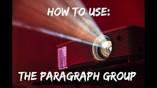 How To Use The Paragraph Group In MS Powerpoint