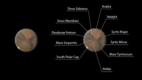 Planet Mars through Dob 8"