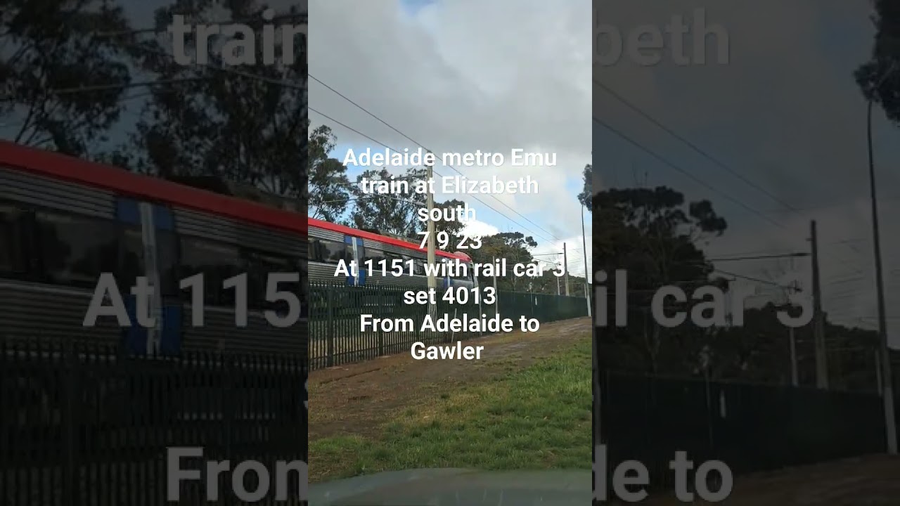 Adelaide metro express train