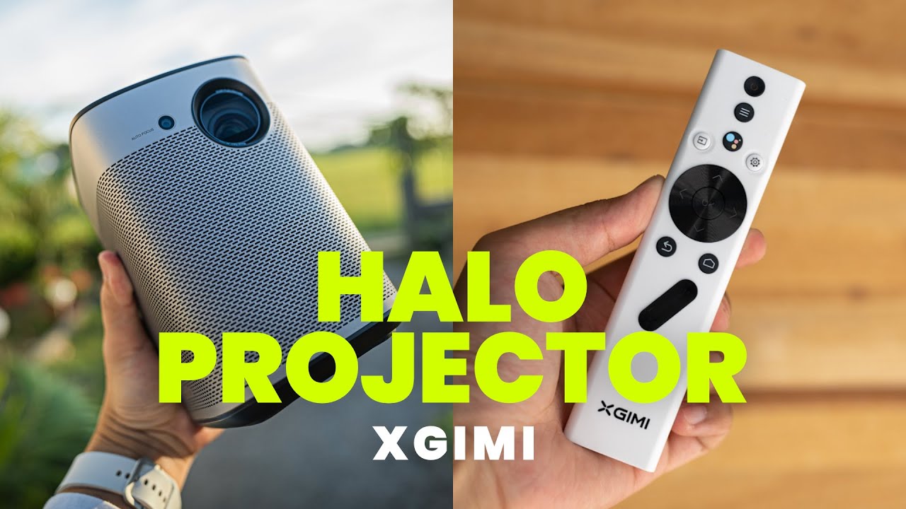 Xgimi Halo True 1080p Full HD Mini proyector portátil Android TV