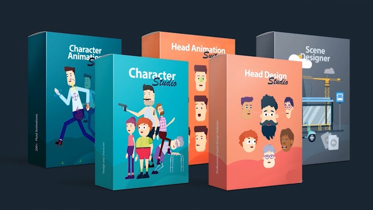 Character Animation Explainer Studio - After Effects Template - YouTube