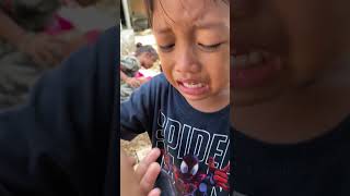 Menangis ketakutan saat dikejar orang gila #shorts