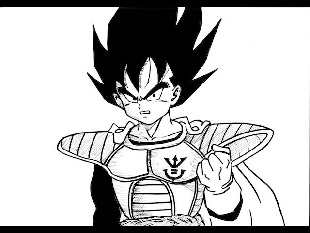 No.959 HOW TO DRAW KID VEGETA ベジータ - YouTube