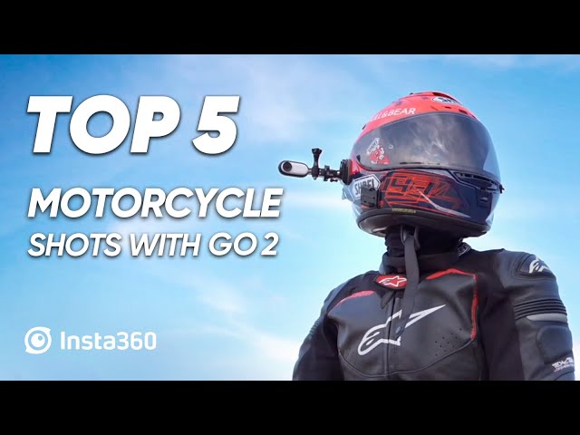 Une caméra incroyable pour la moto ! Insta360 GO 2 🔥 