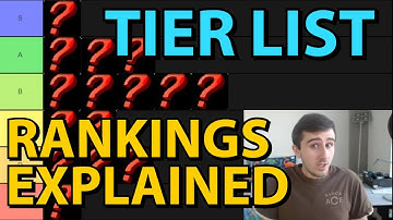 Tier List Rankings Explained