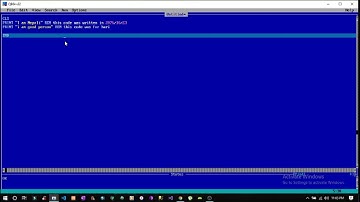 Video 3 || REM, Save/Open Files in QBASIC ||
