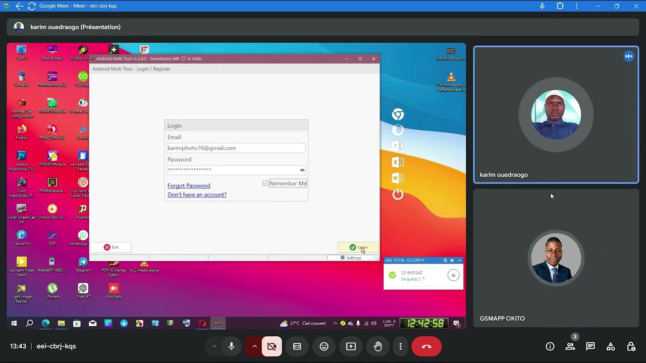 Activation De Licence Amt Android Multi Tool en live Burkina Faso