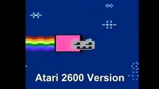 Nyan Cat - 8 Bit Versions (Atari 800,ZX Spectrum, Atari 2600, C16 by comparison)