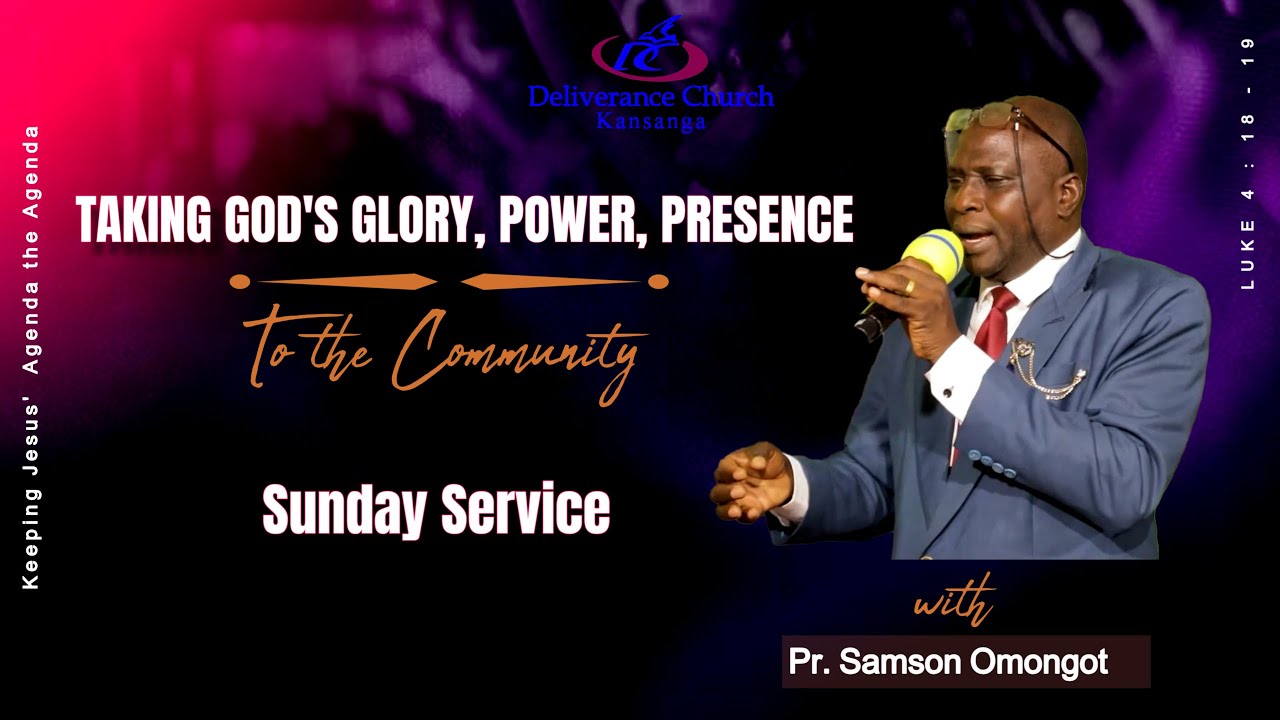 TAKING GOD'S KINGDOM,GLORY,POWER, PRESENCE TO THE COMMUNITY