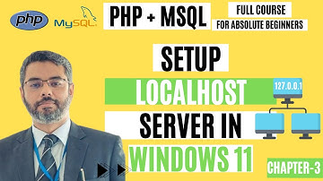 Setup localhost server in windows 11 | what is 127.0.0.1 | PHP full course | chapter-3