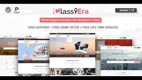 Classiera – Classified Ads WordPress Theme | Themeforest Website Templates and Themes