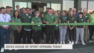 Former Dick's Sporting Goods now House of Sport, grand reopening ceremony underway Davenport