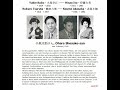 Yukie Kubo, Hisao Ito, Rokuro Tsuruta, Koume Akasaka --- 小原庄助さん, Ohara Shosuke-san
