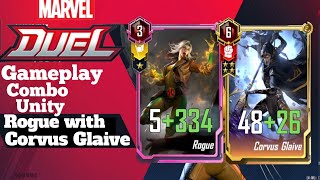 Marvel Duel | Gameplay Unity Rogue with Corvus Glaive  screenshot 3