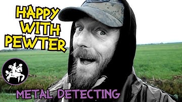 Metal detecting the pewter field