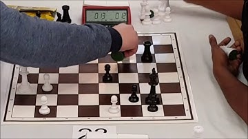 GM Sethuraman (India) - IM Zabotin (Russia) 5m