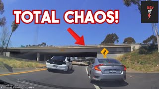 Driver Almost Causes MultiVehicle Collision | Hit and Run | Bad Drivers, Instant Karma Dashcam582