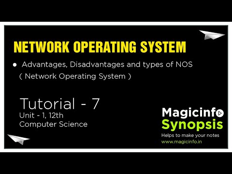 Network Operating System, Advantages and Disadvantages| Tutorial-7 | NOS | Unit 1 | 12th CS | HPBOSE hqdefault