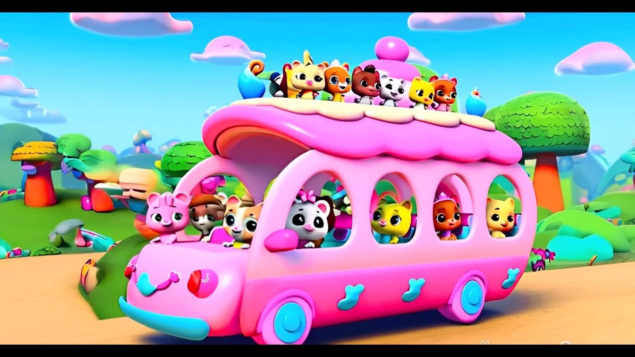 Let’s Ride the Silly Bus | Fun & Easy | Baby Songs - YouTube